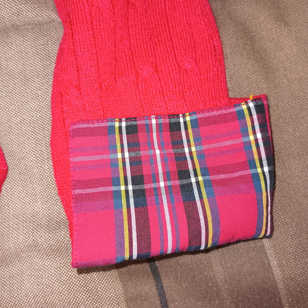 Vineyard Vines Red Cable Knit Crewneck Sweater XS - Picture 8 of 12
